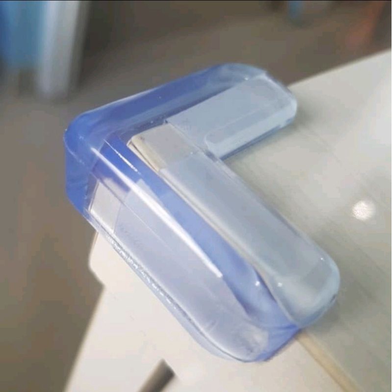 PELINDUNG SUDUT MEJA TRANPARAN / PENGAMAN SIKU SUDUT MEJA SILIKON / PELINDUNG SIKU MEJA SILICONE / TABLE SAFETY