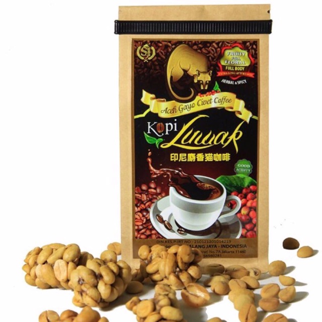 

Kopi Luwak Liar Aceh 100GR