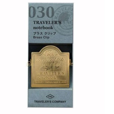 

TRAVELER'S notebook Brass Clip