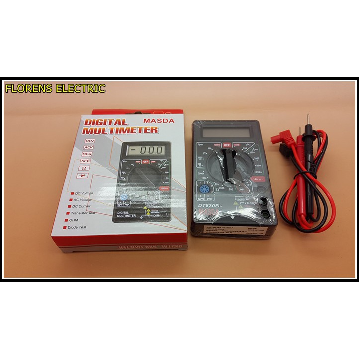 DT830B Multitester Digital Masda