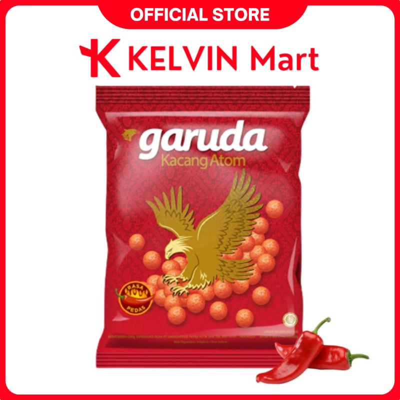 

Garuda Kacang Atom Pedas pck 230g | KELVIN Mart