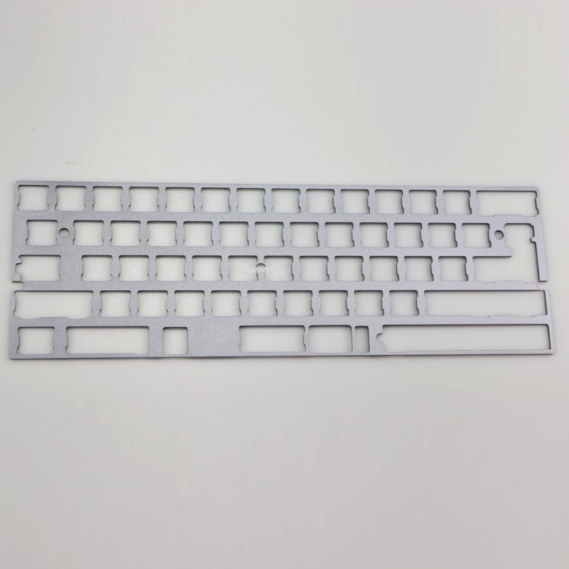 Vivi 2.25u Dz60 Gh60 Plat Alu 60% Bahan Stainless Steel Untuk Keyboard Mekanik Diy