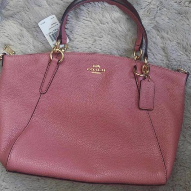 Coach small kelsey vintage pink limited edition