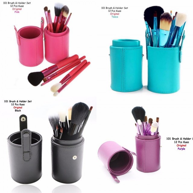 

BRUSH & HOLDER SET 12PCS SET KODE 101