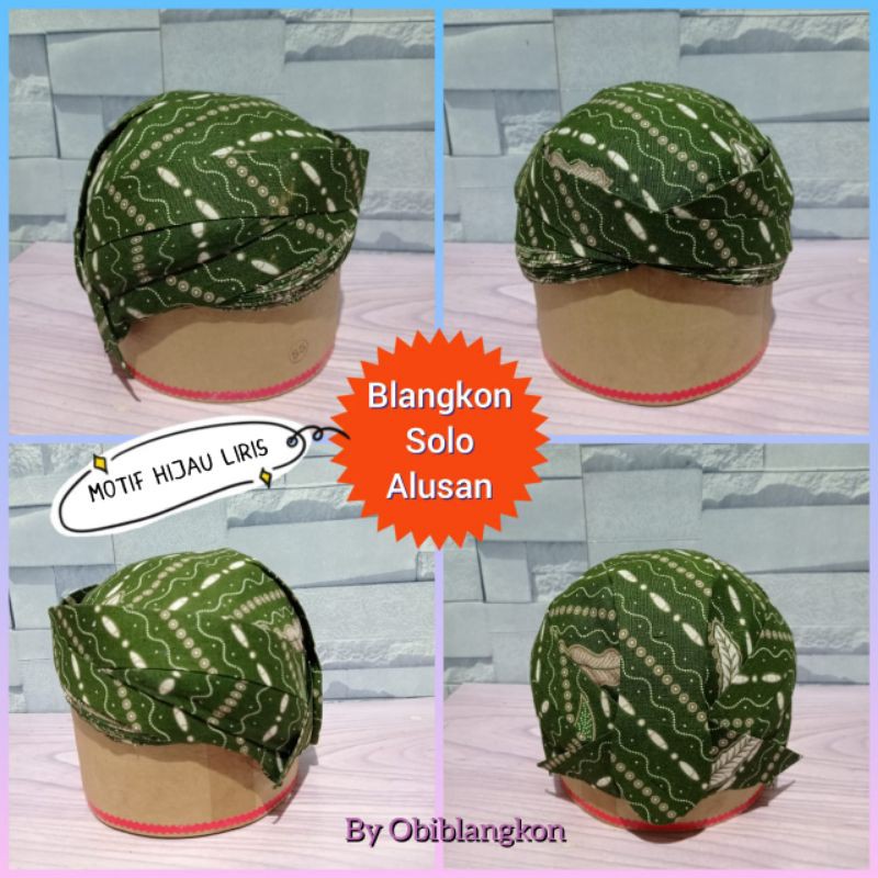 blangkon solo alus Bagus