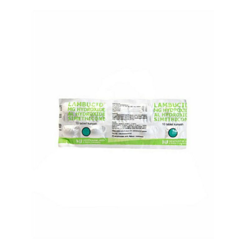 LAMBUCID 1 Strip @10 tablet [ obat lambung ]