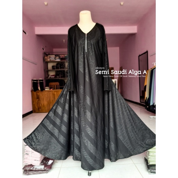 Abaya fursan embos Saudi Abaya Ori saudi Embos fursan