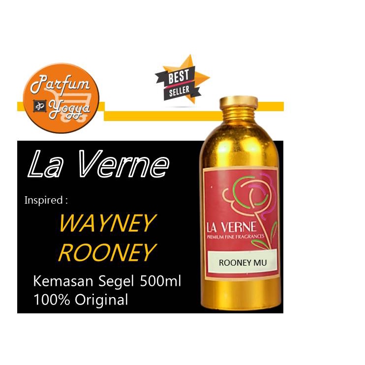 BIBIT PARFUM MURNI LA VERNE WAYNE ROONEY 500 ML | BEST SELLER | PARFUM UNISEX