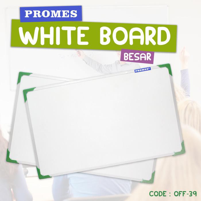 

WHITE BOARD BESAR PAPAN TULIS GANTUNG UKURAN 70X50 CM (OFF-38)