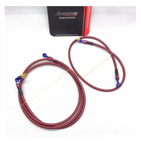 Selang Rem Set KTC Racing Moto 1 Aeromotive NMax 155 Non Abs PCX 150 Nmax 155 Non Abs KTC Racing Brake Hose Set