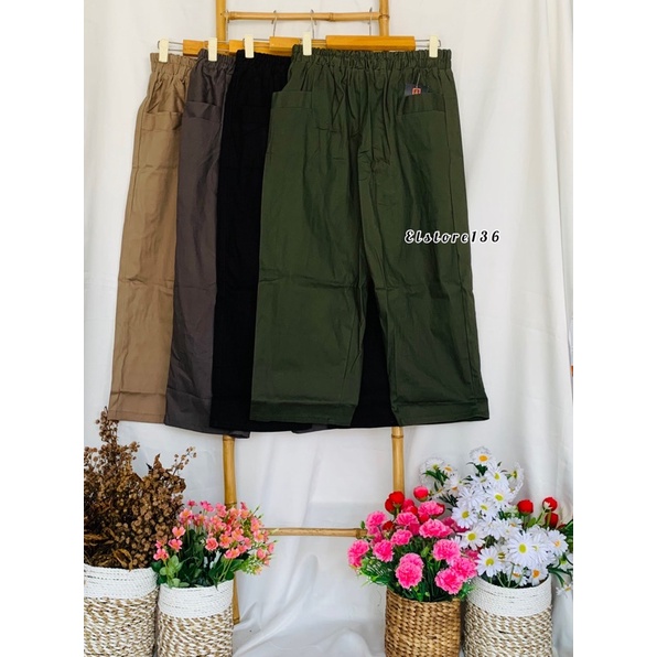 WILLOW PANTS / CELANA KATUN TWILL / CELANA PANJANH WANITA