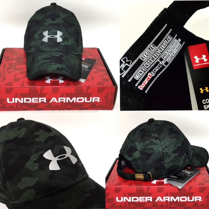 Topi Baseball Under Armour Cap Camo Grade Ori