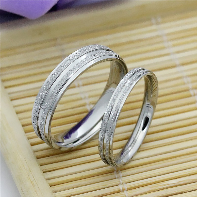 Cincin Couple / titanium / Tunangan / Nikah / Pasangan / Titanium C070