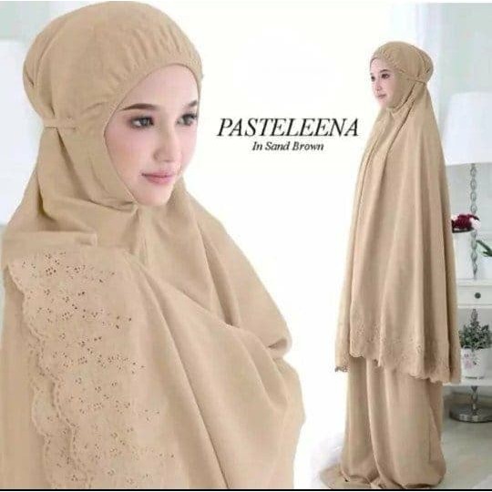 mukena khadijah katun renda kerancang