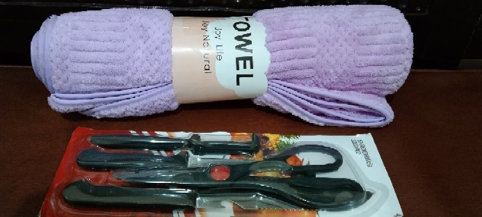 J9 - Kitchen Knife Set 4in1 Import - Set Pisau Dapur Stainless