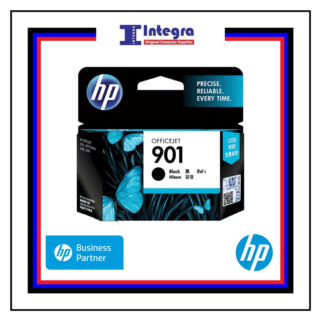 Tinta HP 901 Black Original Cartridge - CC653AA