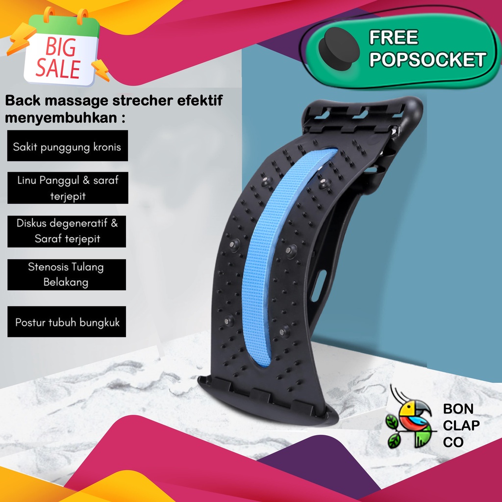 Alat Terapi Pinggang Punggung & Syaraf Kejepit Terapi Sakit Nyeri Tulang Belakang Dan Sakit Pinggang