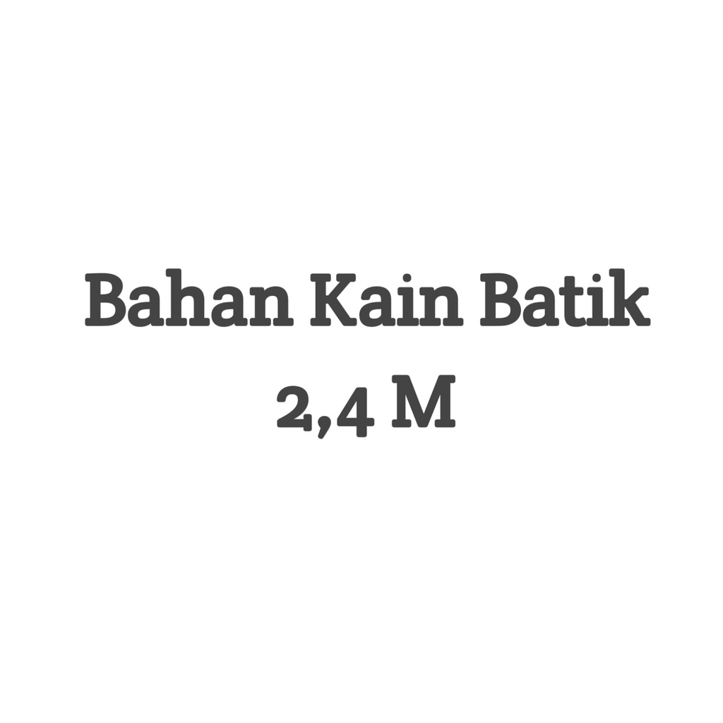 Batik Pria Lengan Panjang Slim Fit Keris Modern Premium Baju Kemeja Atasan Batik Cowok Prabuseno AHY Pekalongan Solo Kerto Joyo KJ 001-Kain Batik 2,4 M