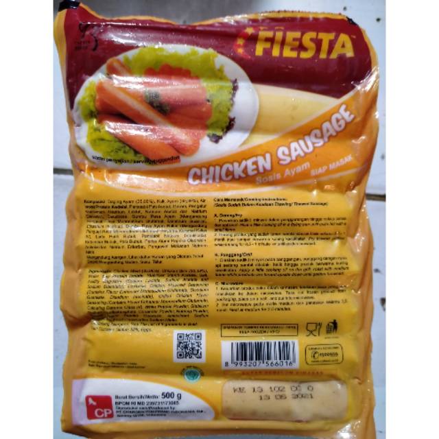 

Sosis ayam Fiesta berat 500 gram