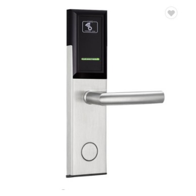 Door Lock With Card H1053 - SILVER [RIGHT] KANAN