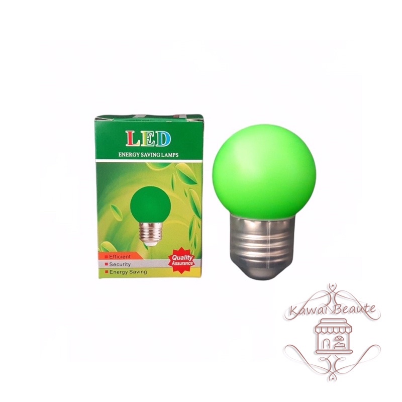 Lampu Led Cosco Ping Pong 3 Watt Warna (Merah - Kuning - Hijau - Biru - Putih) Isi 200 pcs/ctn