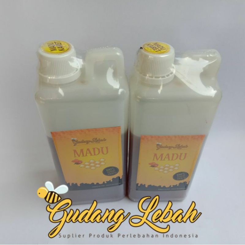 

Madu Murni Gudang lebah Madu Karet 1kg