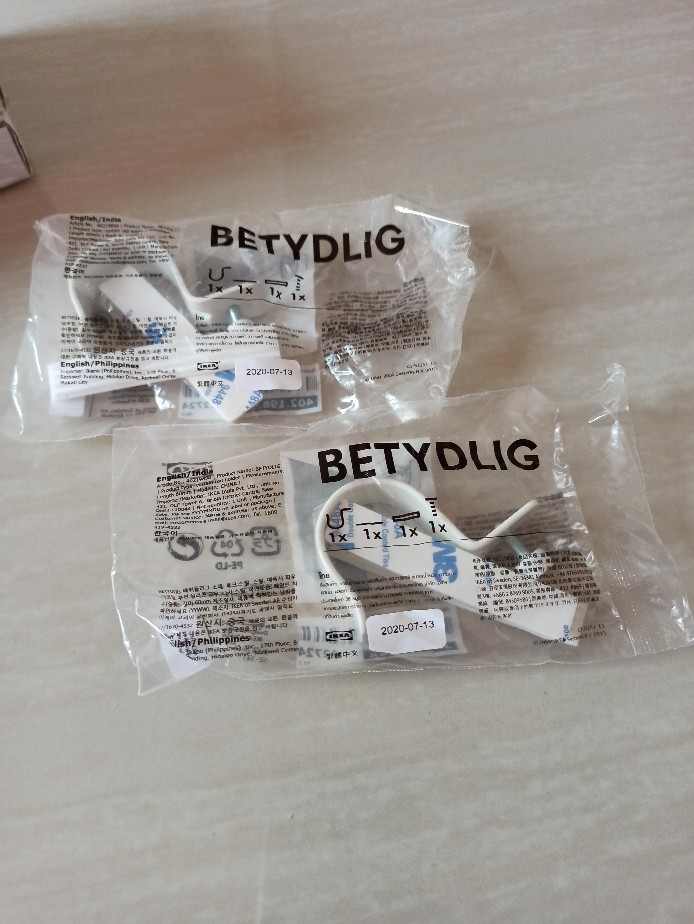 Tempat Batang Gorden Peralatan Batang Gordeng Pilihan Warna Hitam/ Putih Be1060