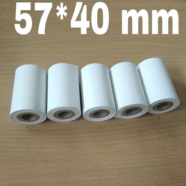 

Kertas Thermal Paper Printer Kasir (57x40 mm) Struk Nota EDC Rol untuk Mobile Mini Print Bluetooth