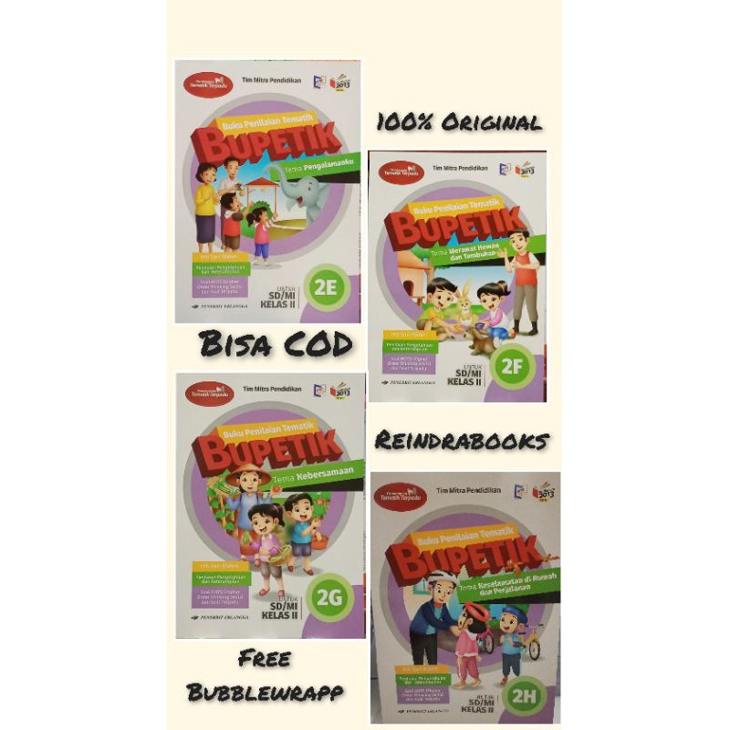 Bupetik SD/MI kelas 2 semester 2 k13 revisi