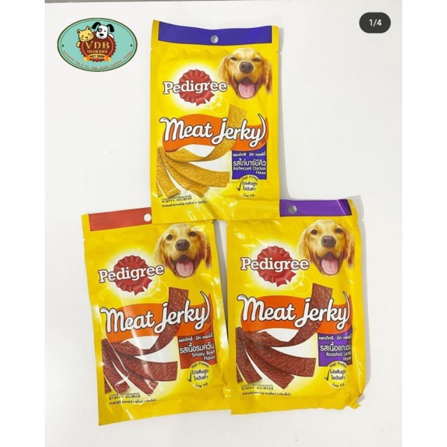 PEDIGREE® Meat Jerky Strap Snack Anjing 80 g