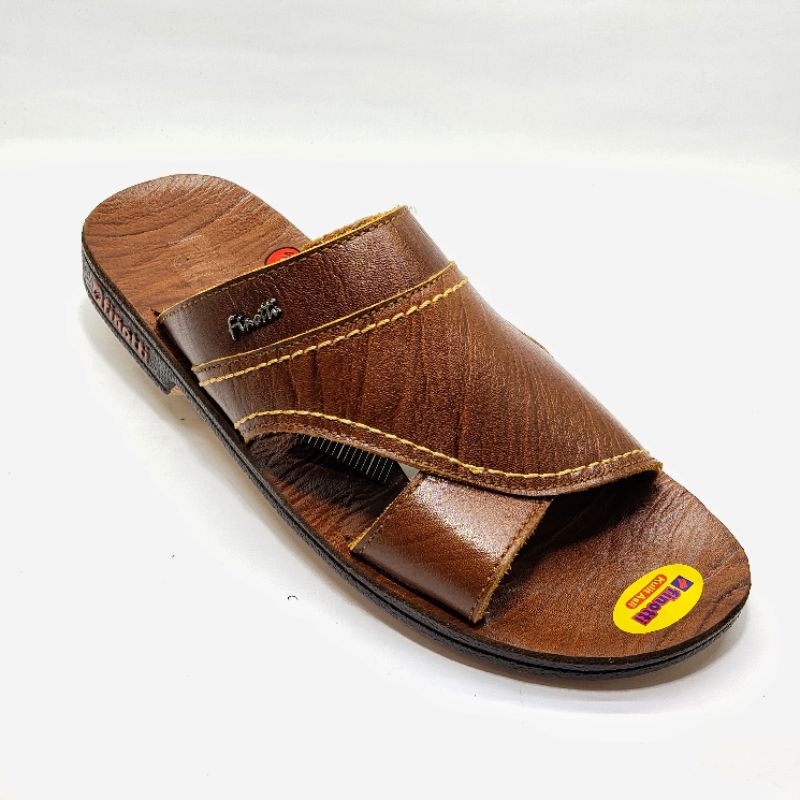 Sandal kulit finotti VR 03 size 38-43/sandal formal sandal kulit