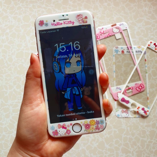 [ TIPE HANYA IP 6/7 ] Anti gores Tempered glass Anti gores IP 8