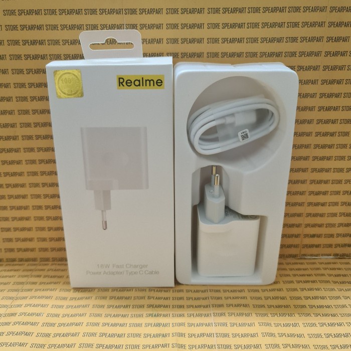 Charger Travel Charger Original 7i/C17 Realme Fast Charging 18 Watt qType C/Type Micro ORIGINAL