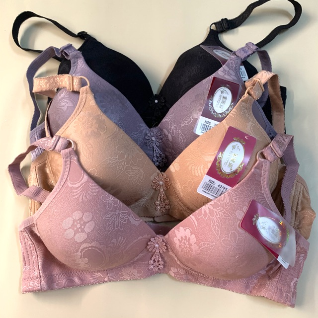 Bh tanpa kawat busa tipis/ bh polos tanpa kawat/ bh ibu-ibu import/ bra tanpa kawat busa tipis