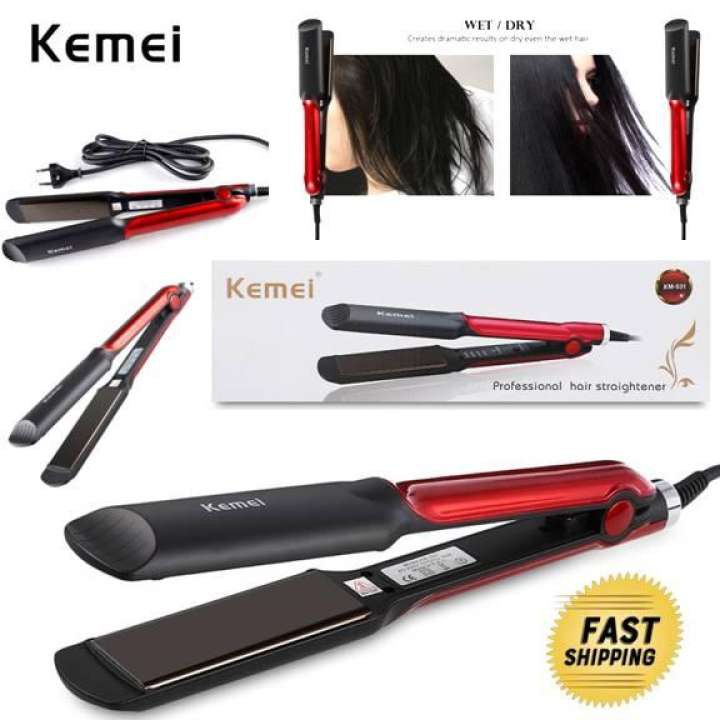 CATOKAN RAMBUT KEMEI 531 - Hair Straightener KM-531