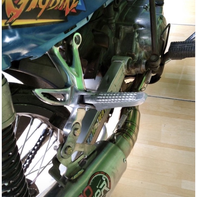 PROMO foot step gantung satria fu chrome crome crom step belakang satria fu chrome
