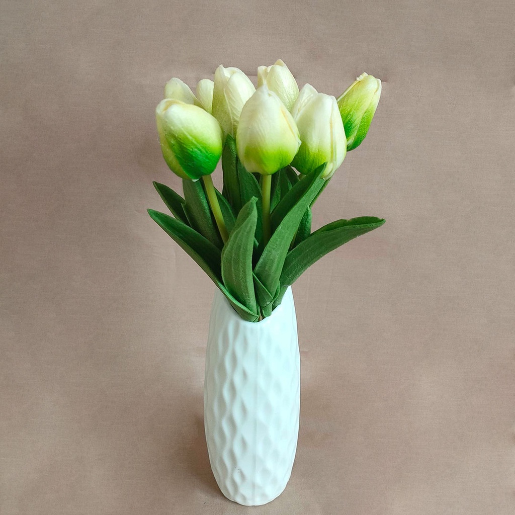 Artificial Flower Real Touch Tulip Bunga Kuncup Latex Plastik Hias Dekorasi