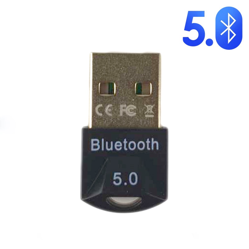 Bluetooth 5.0 Receiver USB Dongle Adaptor - BA100401 - Black