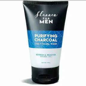 (COD) Shannen facial wash for men with chorcoal