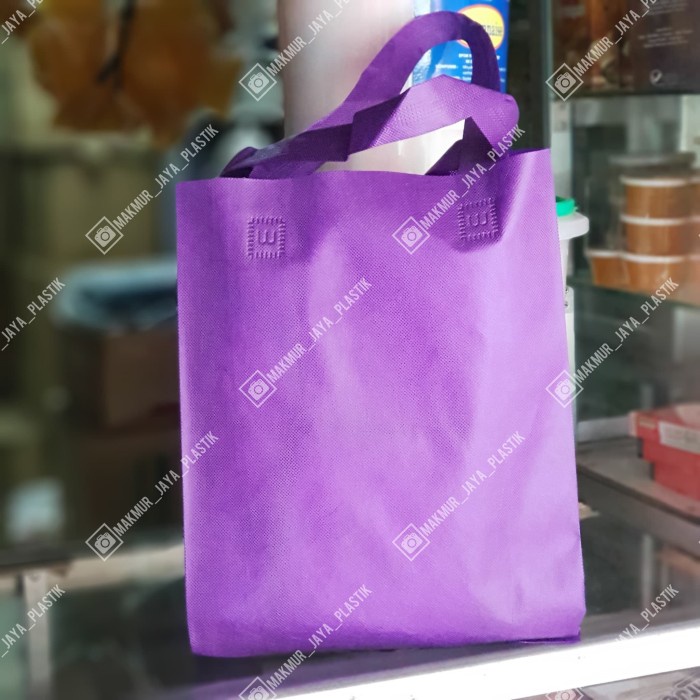 

✨ BISA COD ✨ TAS KAIN BINGKISAN SOUVENIR SPUNBOND POLOS 30 X 40 X 10 ISI 12 PC