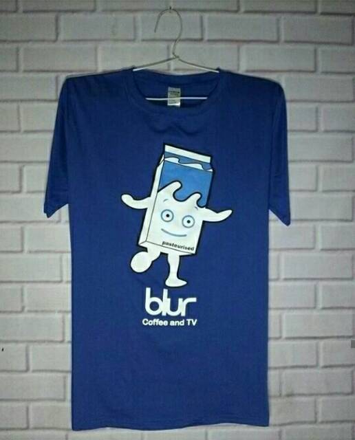 Kaos Blur Milk Coffee and TV