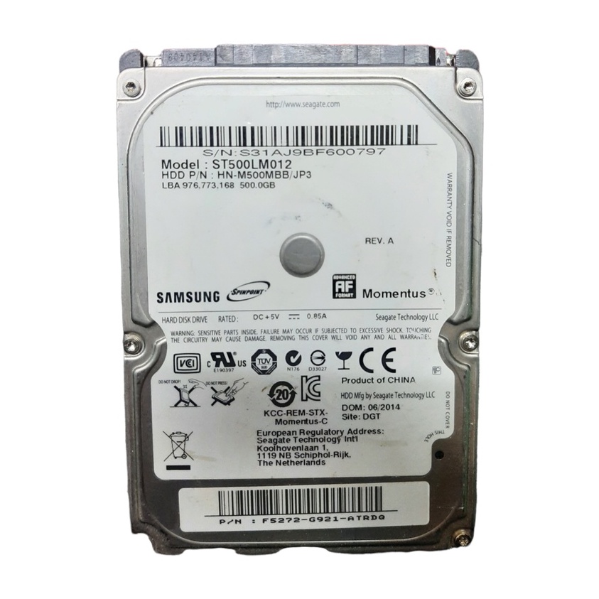 Hdd Hardisk Internal Laptop Sata 2.5 inch 500gb 320gb 250gb 160gb