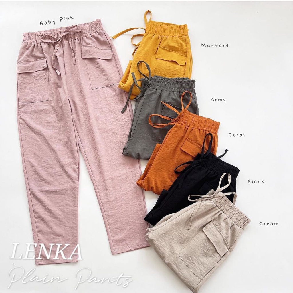 VS - Lenka Pant Kulot Wanita | Celana Panjang YUJU / Lenka Pant / Celana Panjang Casual Wanita