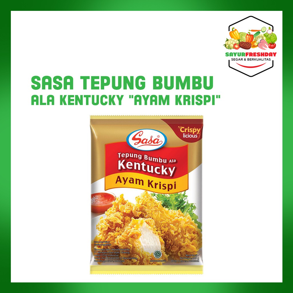 

SASA TEPUNG BUMBU Ala KENTUCKY "AYAM KRISPI" 1pcs