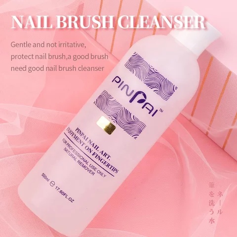 Pinpai Cleanser / Pinpai Remover 1000ml / Nail Gel Polish Remover / Pure Aceton Menghapus Cat Kuku