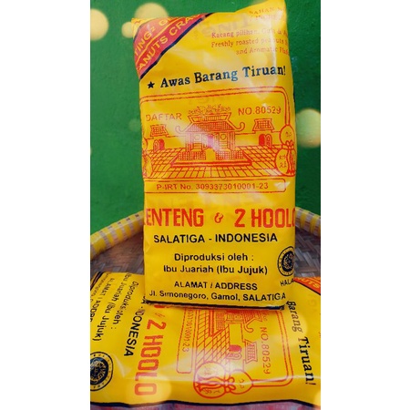 

Enting Enting Kacang cap Klenteng dan 2 Hoolo