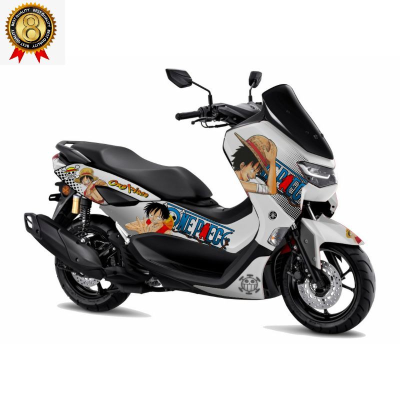 Sticker Decal NMAX Full Body One Piece variasi putih