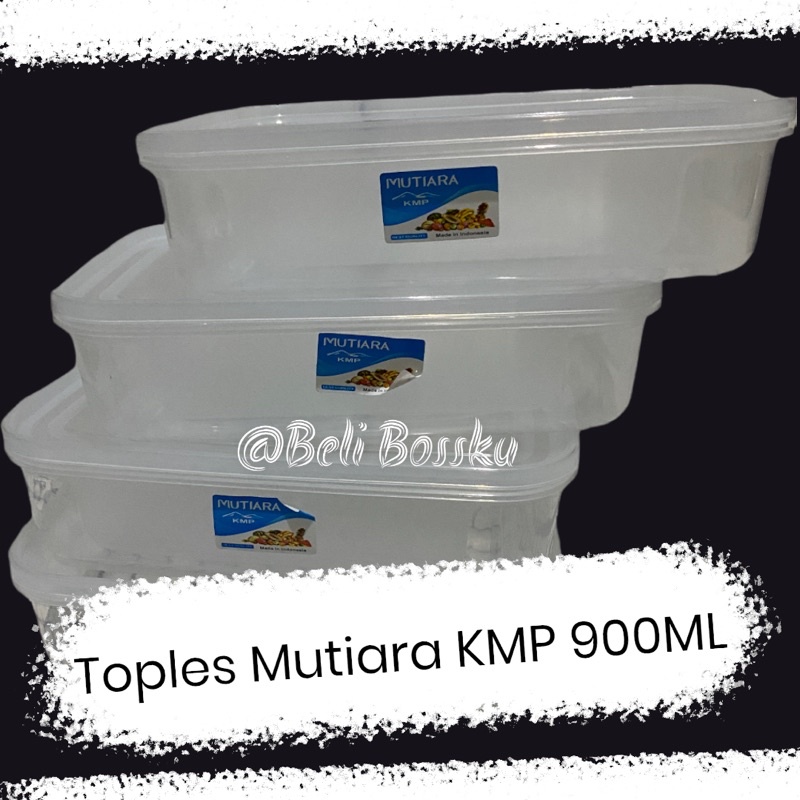 TOPLES MAKANAN/DONAT/SAYURAN 900ML KMP MUTIARA