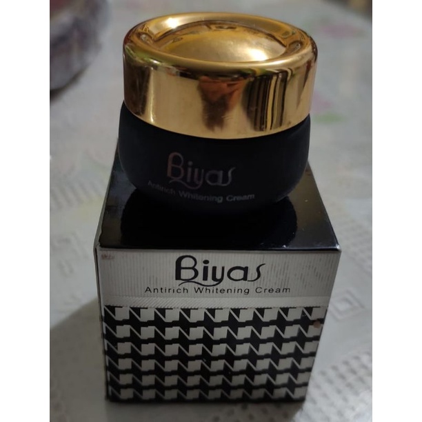 Biyas Antirich Whitening Cream Krim Wajah Muka Menghilangkan Kerutan Flek Hitam Noda Memutihkan Pemu