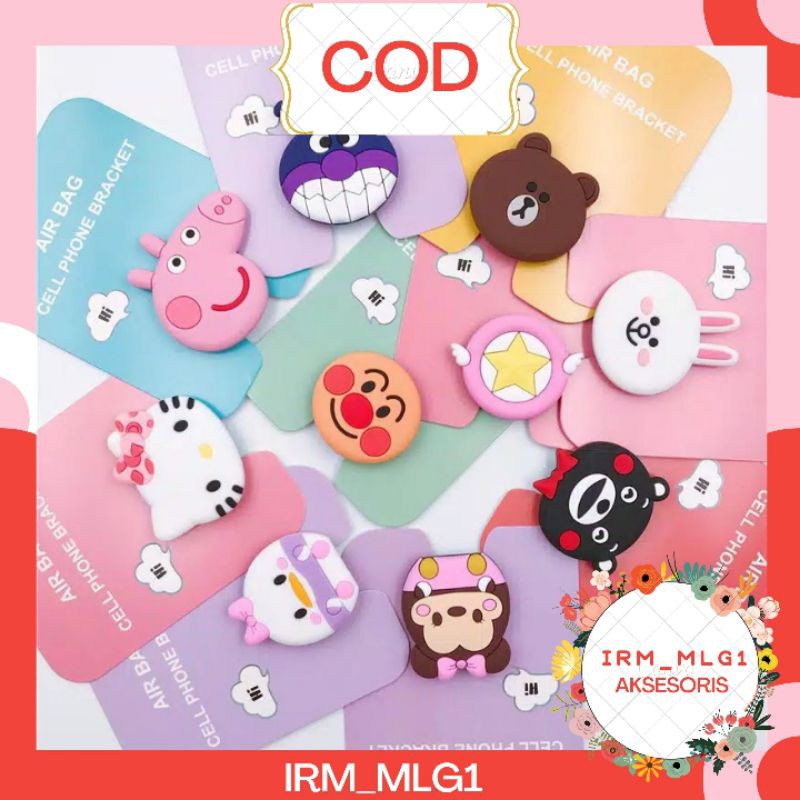 POP SOCKET 3D KARAKTER / HOLDER HP / 3D KARAKTER POP SOCKET